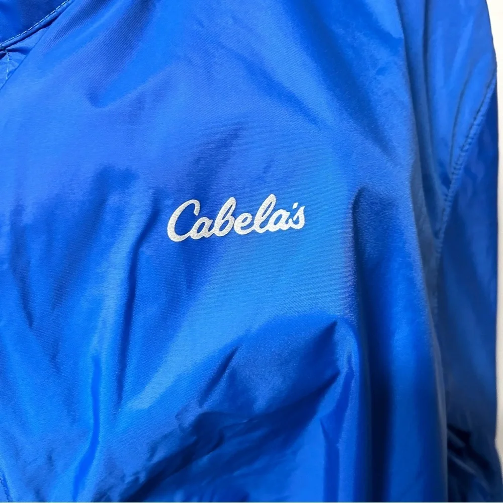 Cabela’s Full Zipper‎ Blue Windbreaker XXL